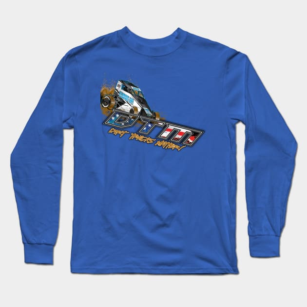 dirt racing apparel Long Sleeve T-Shirt by Artslave Custom Car Art